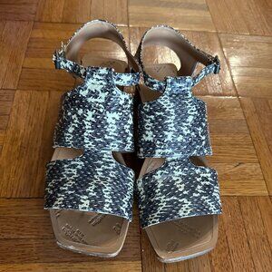 Maison Martin Margiela Square Toe Snake Skin Sandals VGUC EU 38  US8